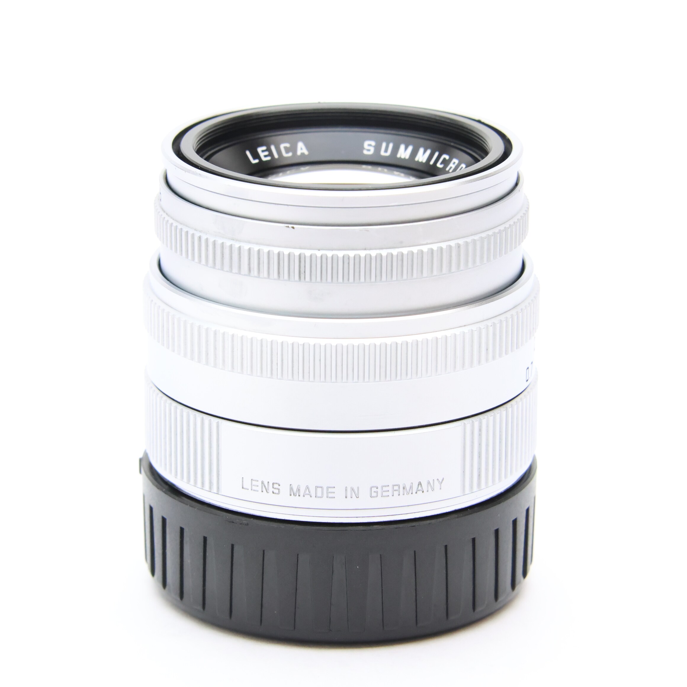 中古)Leica (ライカ) ズミクロン M50mm F2 レンズフード組込 シルバー