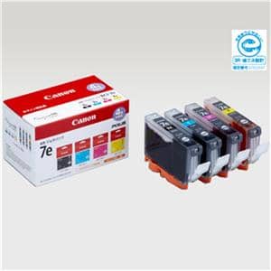 Canon (キヤノン) マルチパック4P BCI-7e BK/M/C/Y メイン