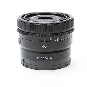 SONY (ソニー) FE 40mm F2.5G SEL40F25G」の商品検索結果 | デジタル