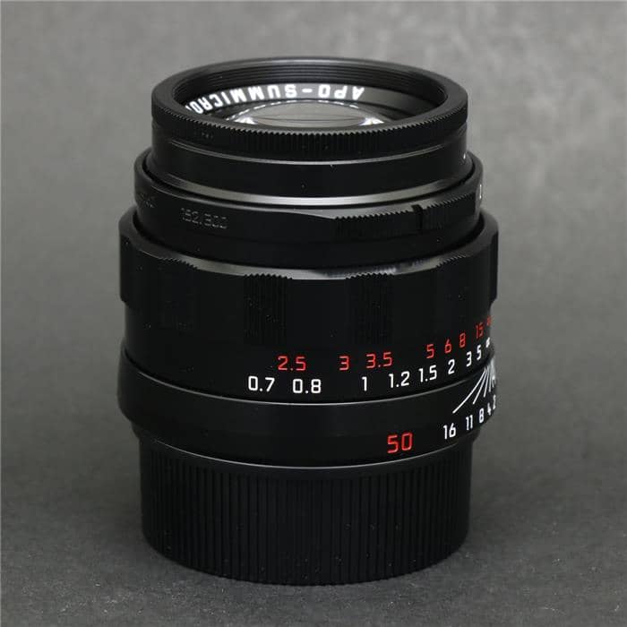 ライカ ズミクロン50/2 2nd ブラックペイント Summicron 50mm f2 (M) Black Paint – FLASHBACK CAMERA