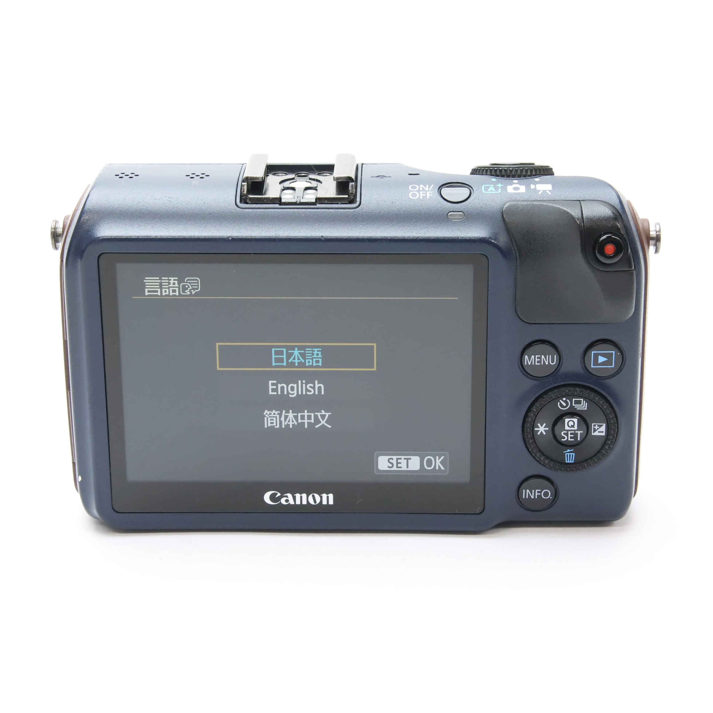 中古)Canon (キヤノン) EOS M ボディ ベイブルー（商品ID