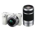 SONY (ソニー) α6000ダブルズームレンズキット　ILCE-6000Y W ホワイト