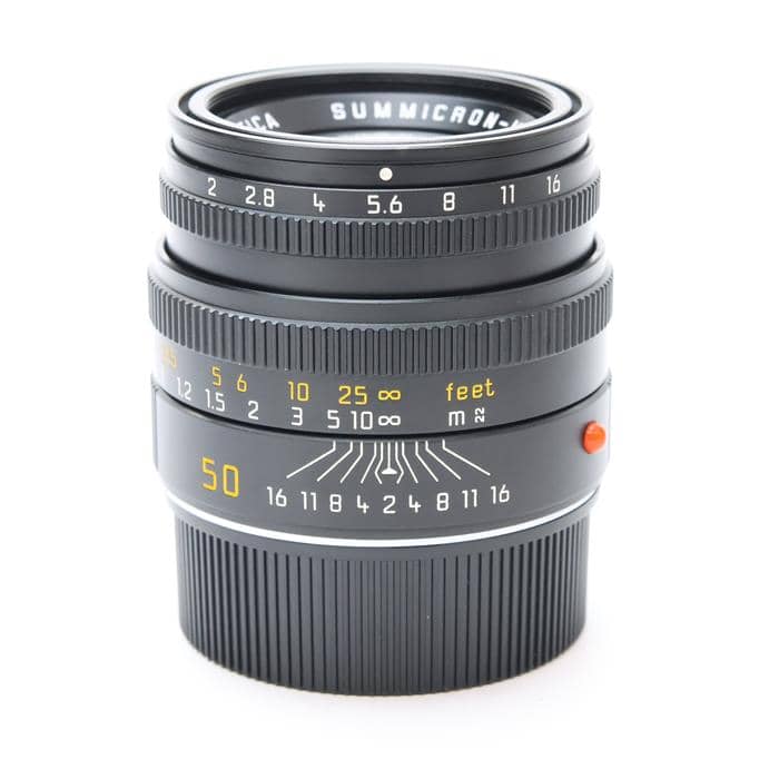 ライカ　ズミクロン　f2.0 50mm レンズフード付き 中古)Leica (ライカ) ズミクロン M50mm F2.0 レンズフード組込