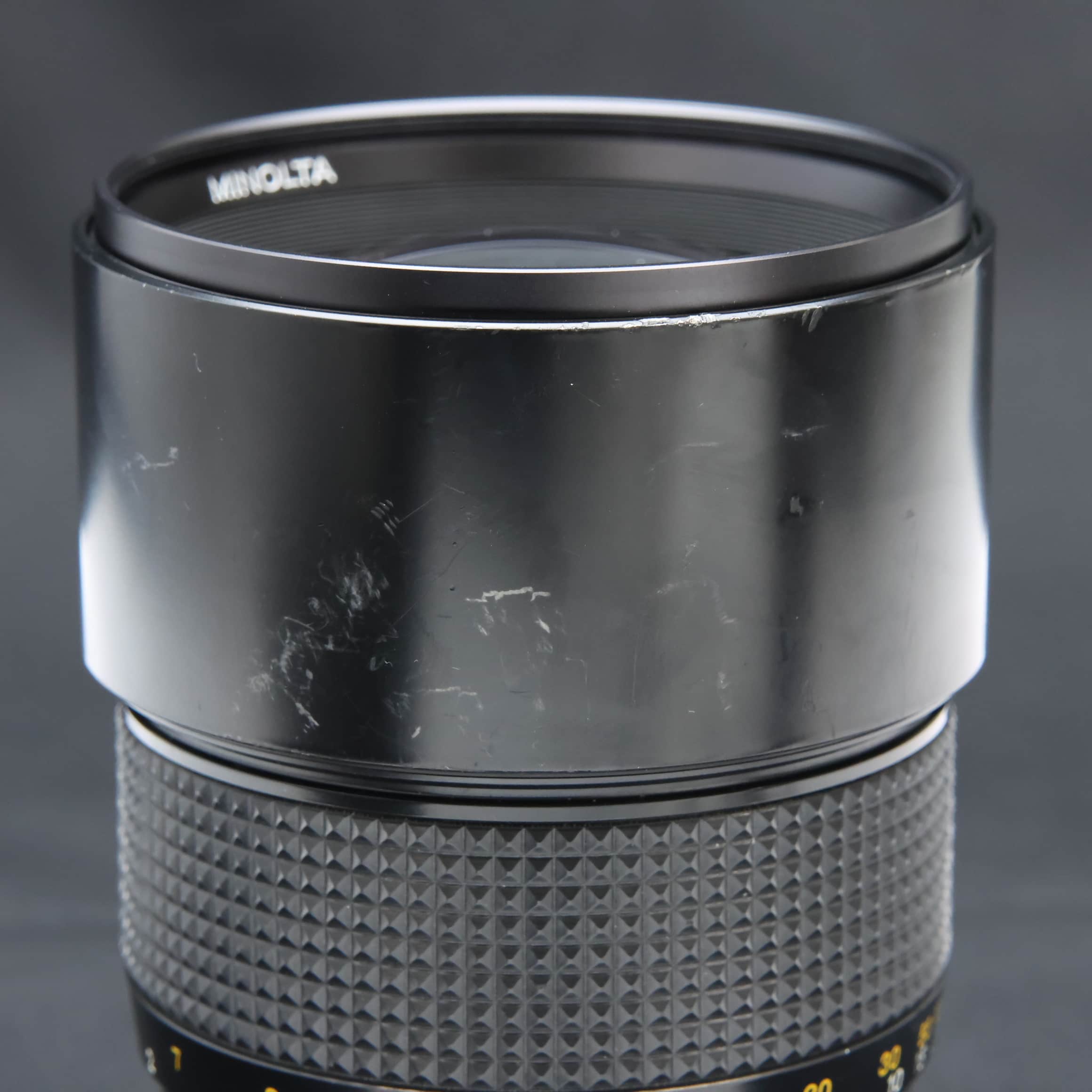 中古)MINOLTA (ミノルタ) New MD 135mm F2 ※MD 表記 黄色数字（商品ID