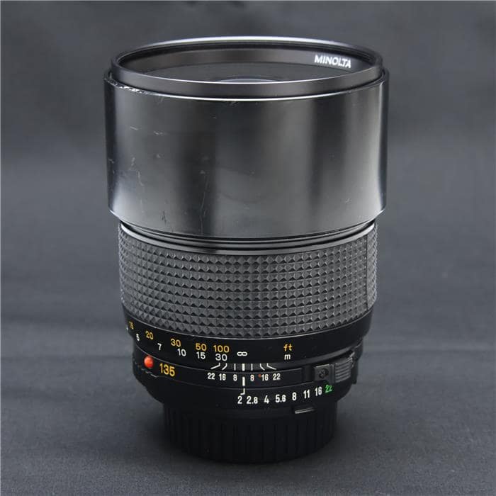 New MD 135mm F2 ※MD 表記 黄色数字