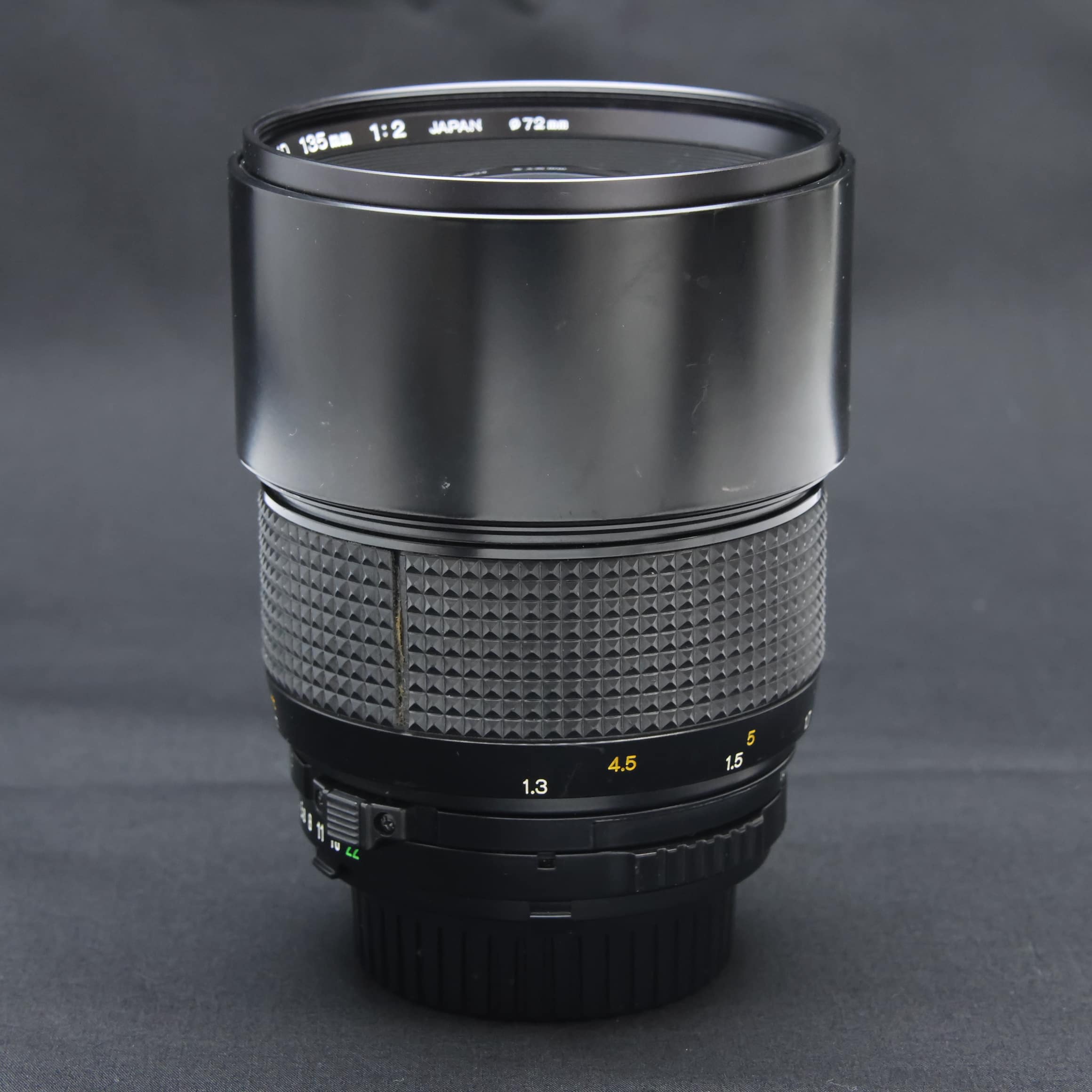 中古)MINOLTA (ミノルタ) New MD 135mm F2 ※MD 表記 黄色数字（商品ID