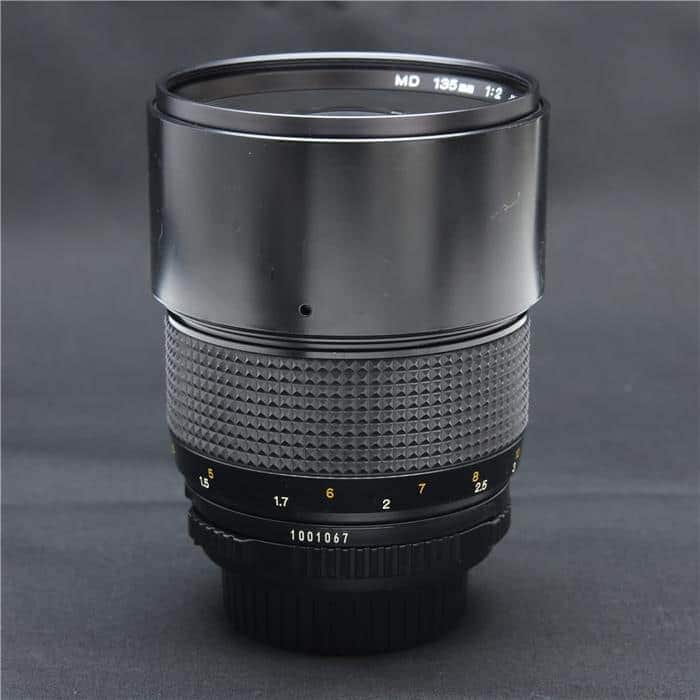 New MD 135mm F2 ※MD 表記 黄色数字