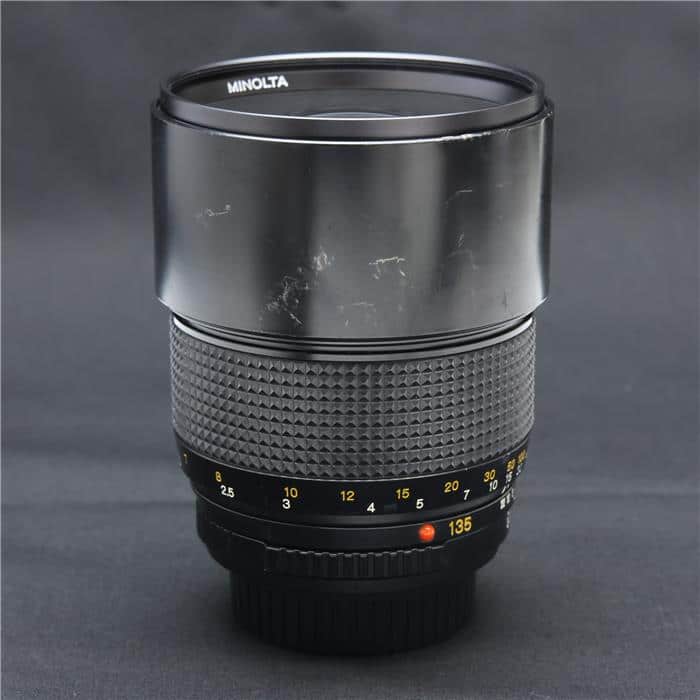 New MD 135mm F2 ※MD 表記 黄色数字