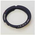 RAYQUAL (レイクォール) M/L変換リング ライカLレンズ/ライカMボディ用 50/75mm 半欠きタイプ ブラック
