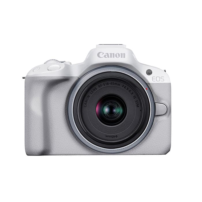 (新品)Canon (キヤノン) EOS R50 RF-S18-45 IS STMレンズキット  ホワイト（商品ID：4549292205251）詳細ページ | デジタルカメラ、ミラーレスカメラ、交換レンズの総合サイト｜マップカメラ