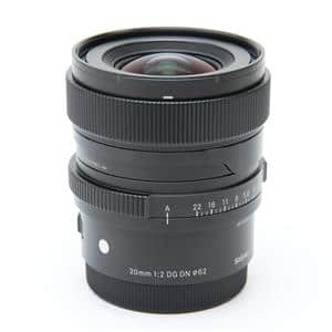 SIGMA (シグマ) Contemporary 20mm F2 DG DN (ソニーE用/フルサイズ対応) メイン