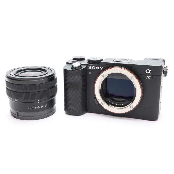 中古)SONY (ソニー) α7C ズームレンズキット ILCE-7CL ブラック（商品 