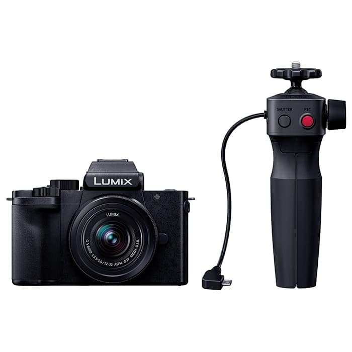 新品)Panasonic (パナソニック) LUMIX DC-G100V 標準ズームレンズ ＋  トライポッドグリップキット（商品ID：4549980632253）詳細ページ デジタルカメラ、ミラーレスカメラ、交換レンズの総合サイト｜マップカメラ