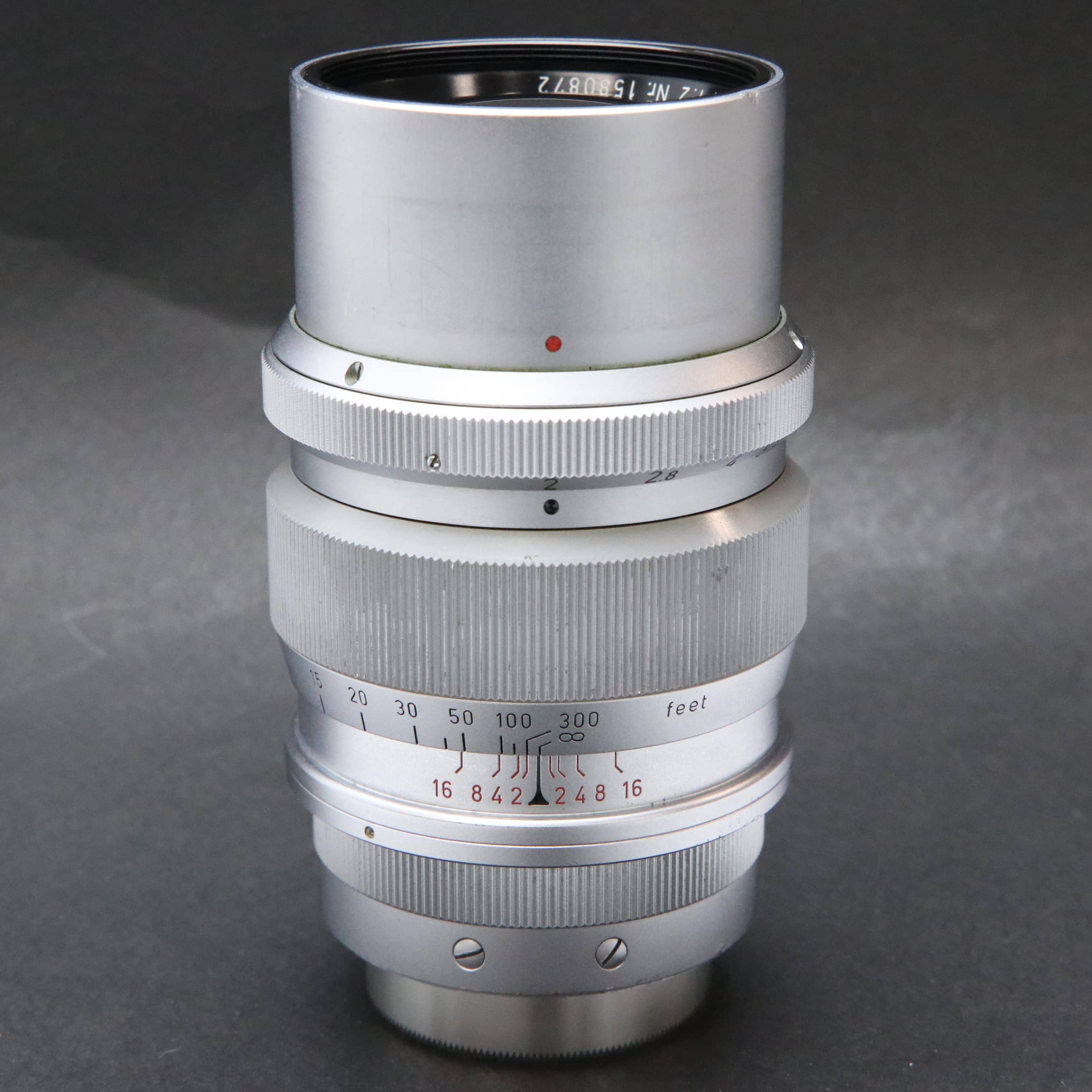 値下げしました。ライカズミクロン 90mm/202万台 2オーナー美品 中古)Leica (ライカ) ズミクロン L90mm F2 1st MIDLAND（商品ID