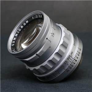 Leica ズミクロン L50mm F2 (固定)