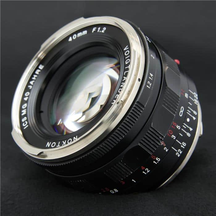 NOKTON 40mm F1.2 Aspherical VM ICS×MG 第40回記念モデル