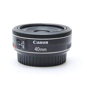 良品 Canon EF40mm F2.8 STM ホワイト AA3707#48（CANON