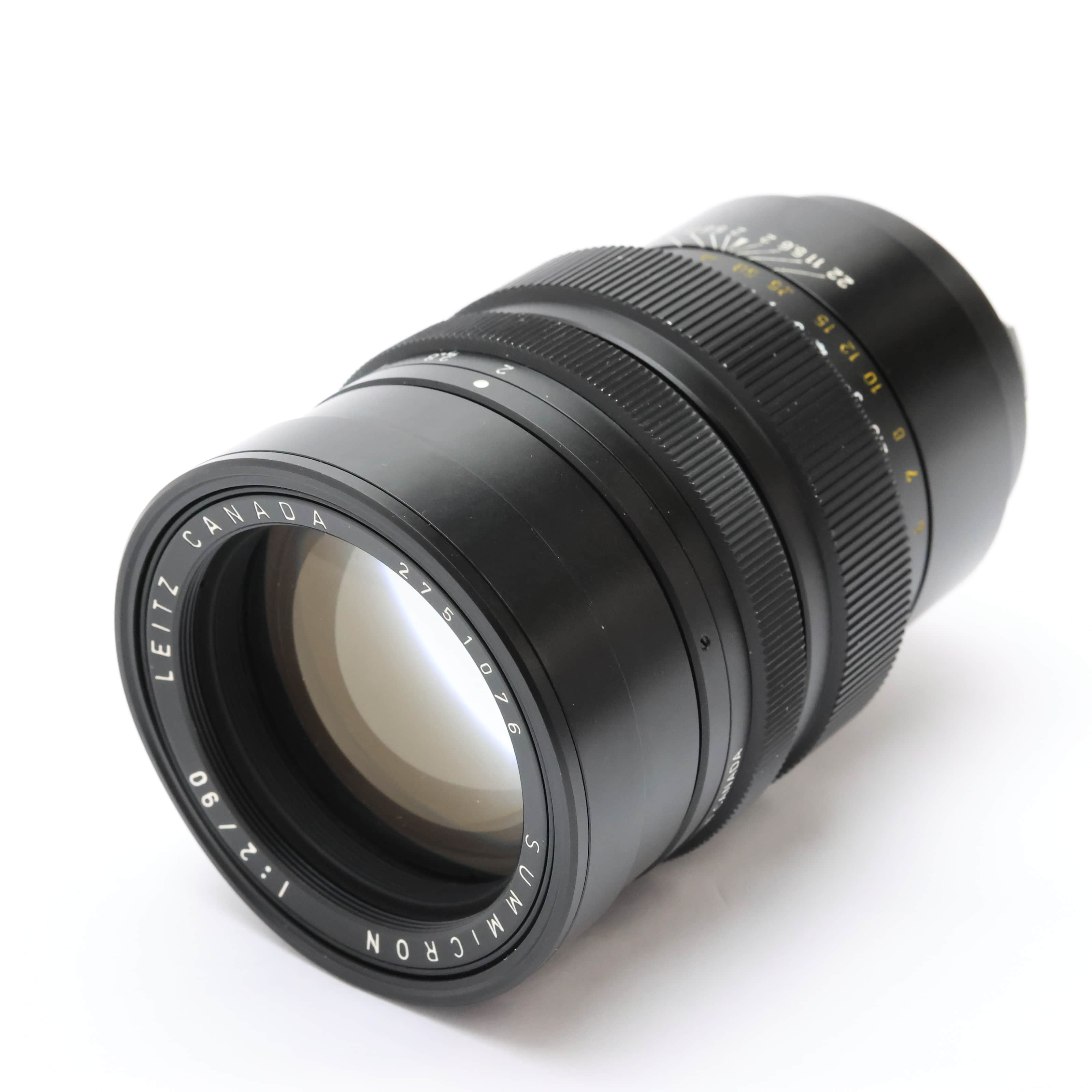Summicron-M 90mm f2 (M) Chrome – FLASHBACK CAMERA (ライカ) Leica 