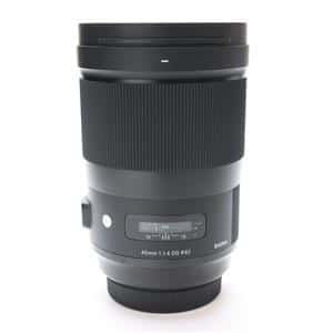 【美品】SIGMA シグマ 40mm F1.4 Art CANON EF用 SIGMA (シグマ) Art 40mm F1.4 DG HSM (キヤノンEF用)」の商品検索結果