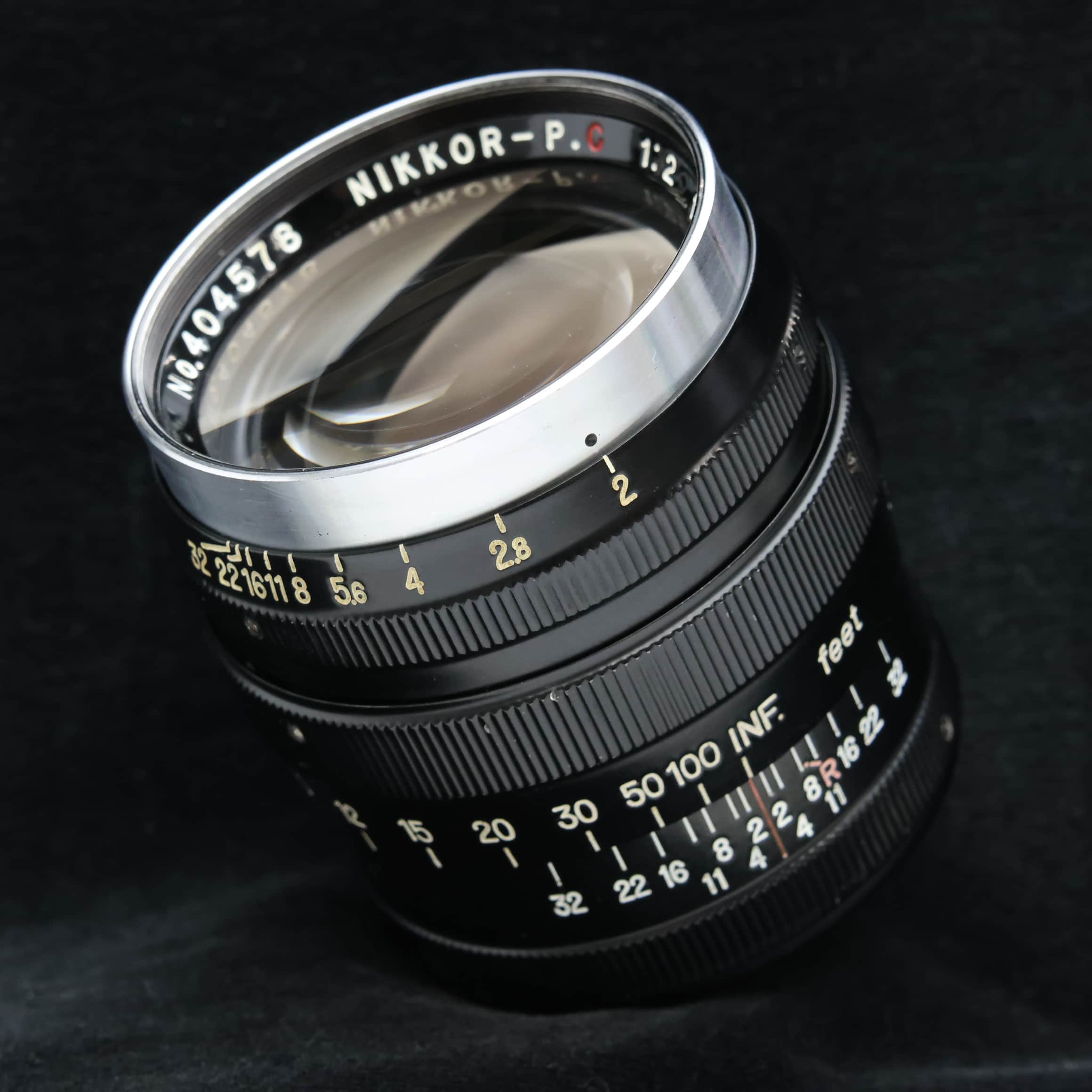 中古)Nikon (ニコン) NIKKOR-P (L) 85mm F2 ブラック（商品ID 