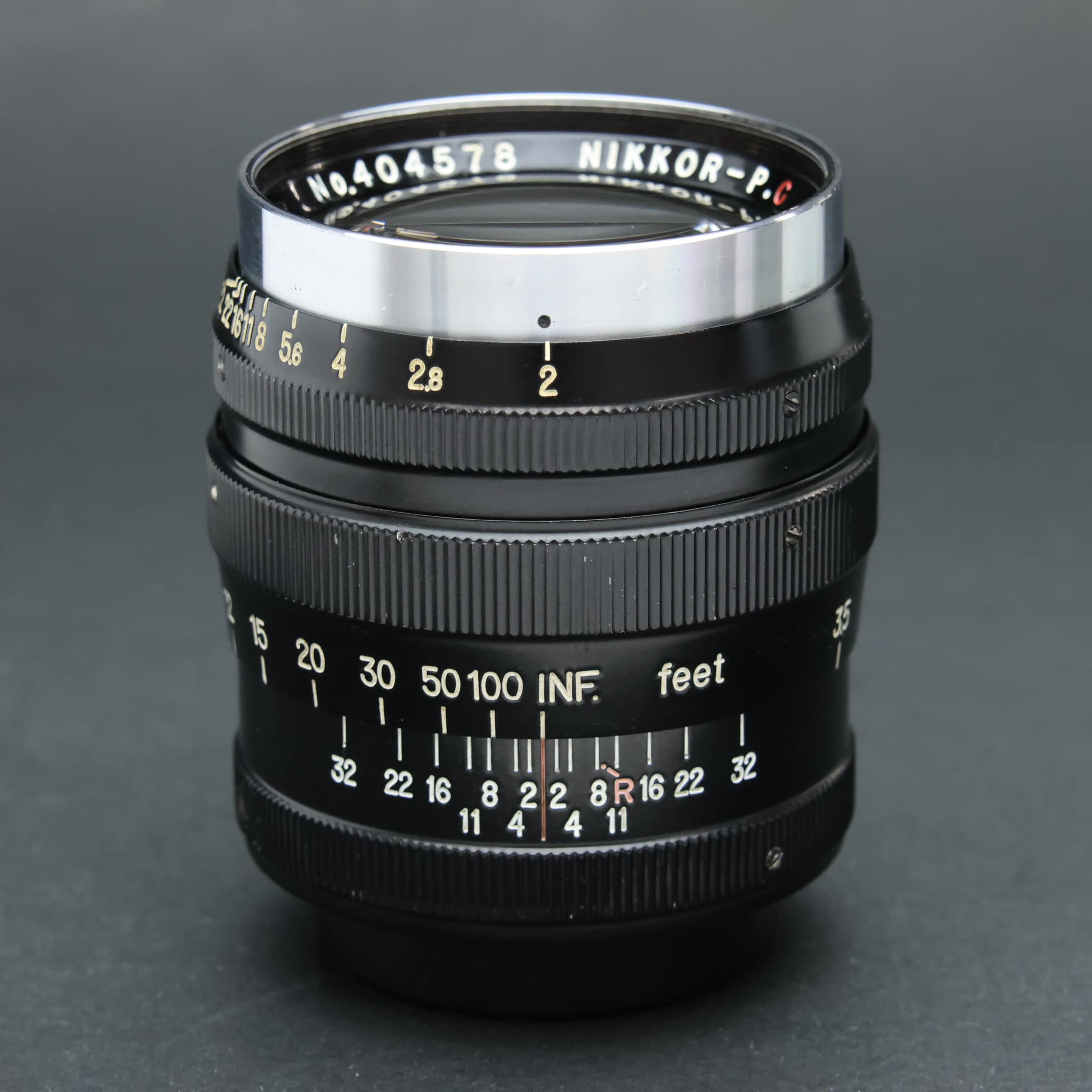 【中古】(ニコン) Nikon NIKKOR P・C 85/2 (L) Nikon NIKKOR-P.C 8.5cm F2 Lマウント – ねりま中古カメラきつね堂