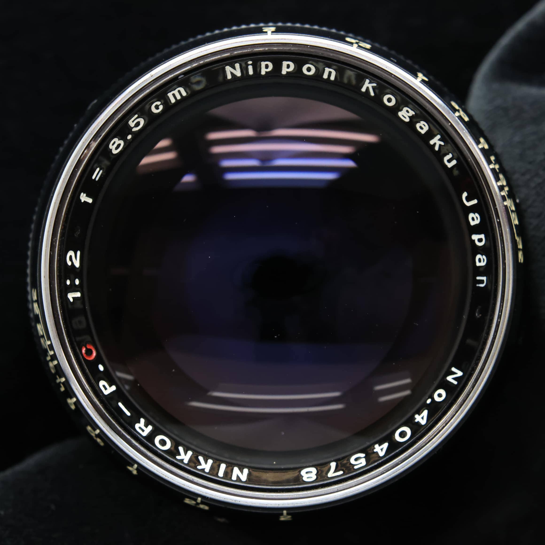 中古)Nikon (ニコン) NIKKOR-P (L) 85mm F2 ブラック（商品ID