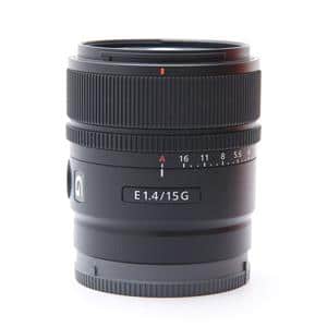 【中古美品】15mm F1.4 G SEL15F14G ソニー E 15mm F1.4 G [SEL15F14G]｜交換レンズ｜カメラの