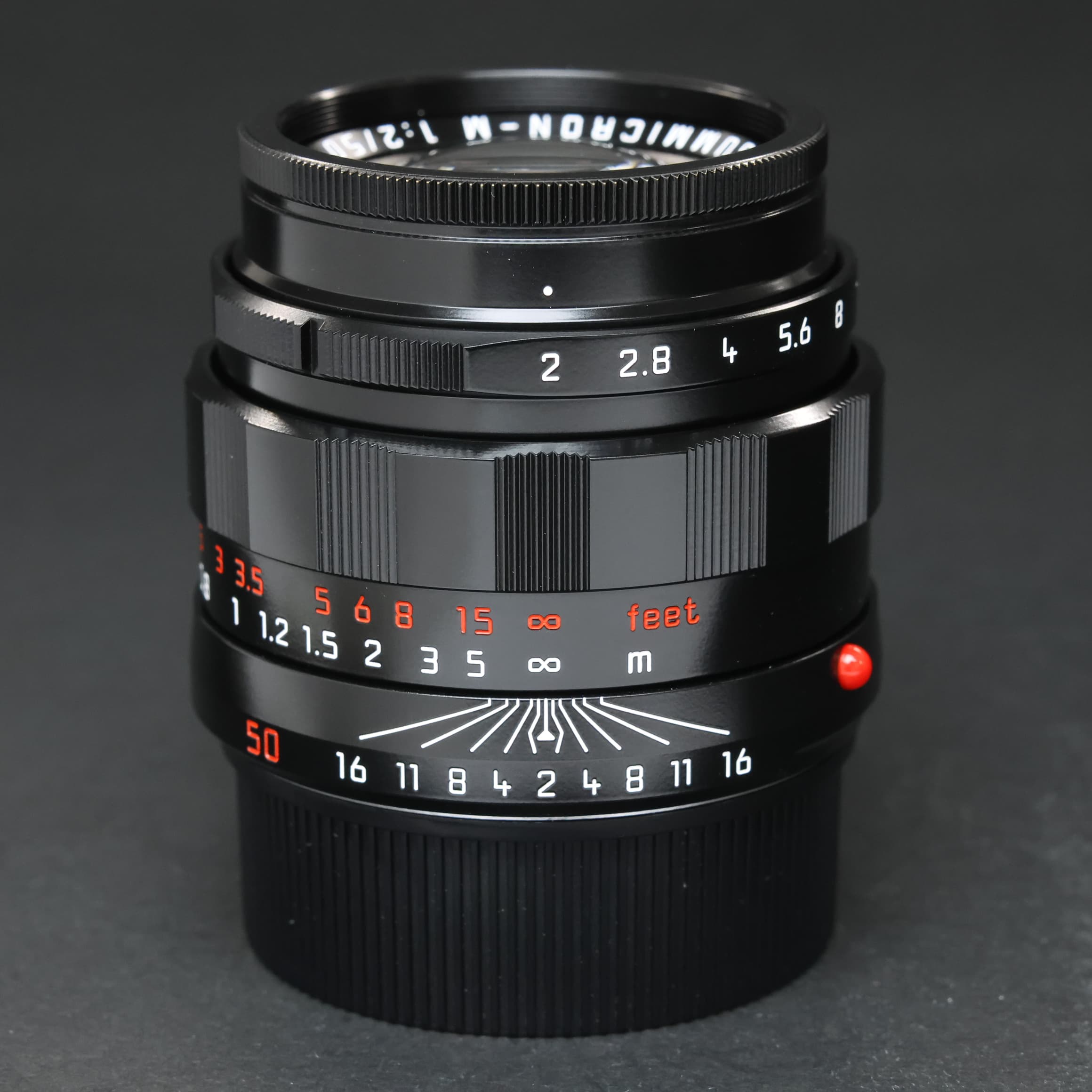 ライカ ズミクロン50/2 2nd ブラックペイント ライカ ズミクロン50/2 2nd ブラックペイント ライカ ズミクロン50/2