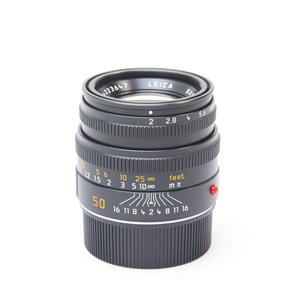 新品)Leica (ライカ) ズミクロン M50mm F2.0 レンズフード組込 (6bit