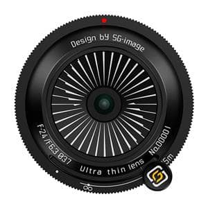 SG-image（エスジーイメージ） 24mm F6.3 ウルトラシンレンズ（ソニーE用/フルサイズ対応） ブラック メイン
