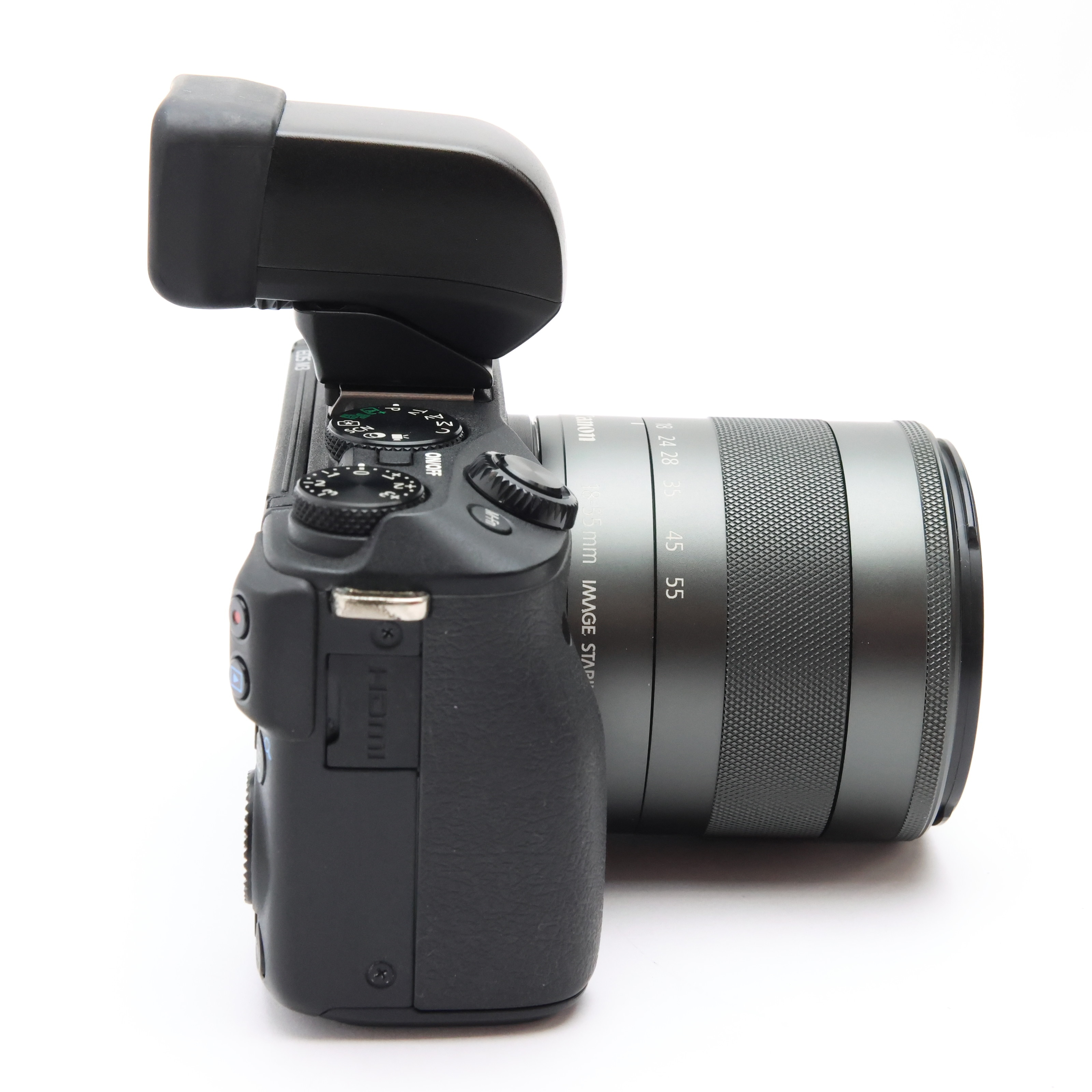 中古)Canon (キヤノン) EOS M3 ダブルズームEVFキット ブラック（商品