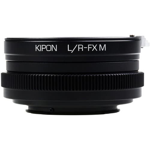 KIPON (キポン) マウントアダプター ライカRレンズ/フジフイルムXボディ用 ヘリコイド付 L/R-FX M