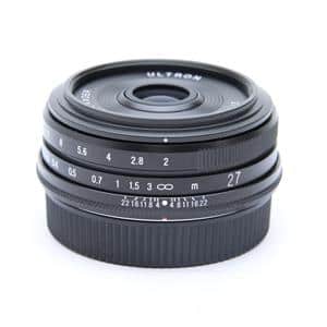 新品)Voigtlander (フォクトレンダー) ULTRON 27mm F2 X-mount（フジ