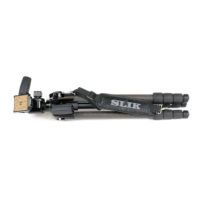新品)SLIK (スリック) 中型カーボン4段三脚 カーボンマスター734（商品