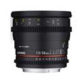 SAMYANG (サムヤン) VDSLR 50mm T1.5 AS UMC  (ペンタックス用)