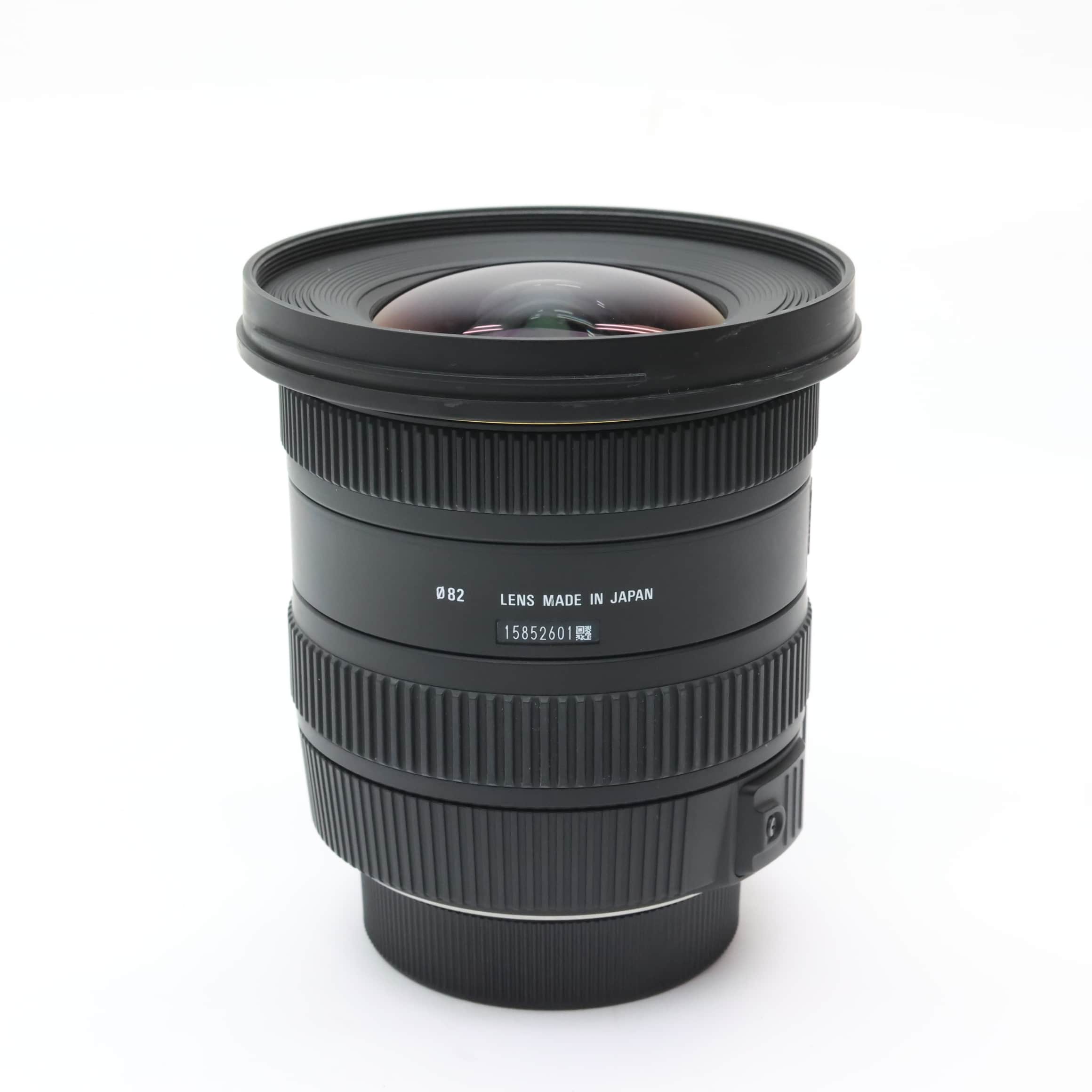 SIGMA 広角ズームレンズ 10-20mm F3.5 EX DC HSM ニコン Fマウント用
