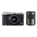 Canon (キヤノン) EOS M6 ダブルズームキット シルバー