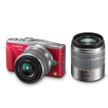 Panasonic (パナソニック) LUMIX DMC-GF6W ダブルズームレンズキット レッド