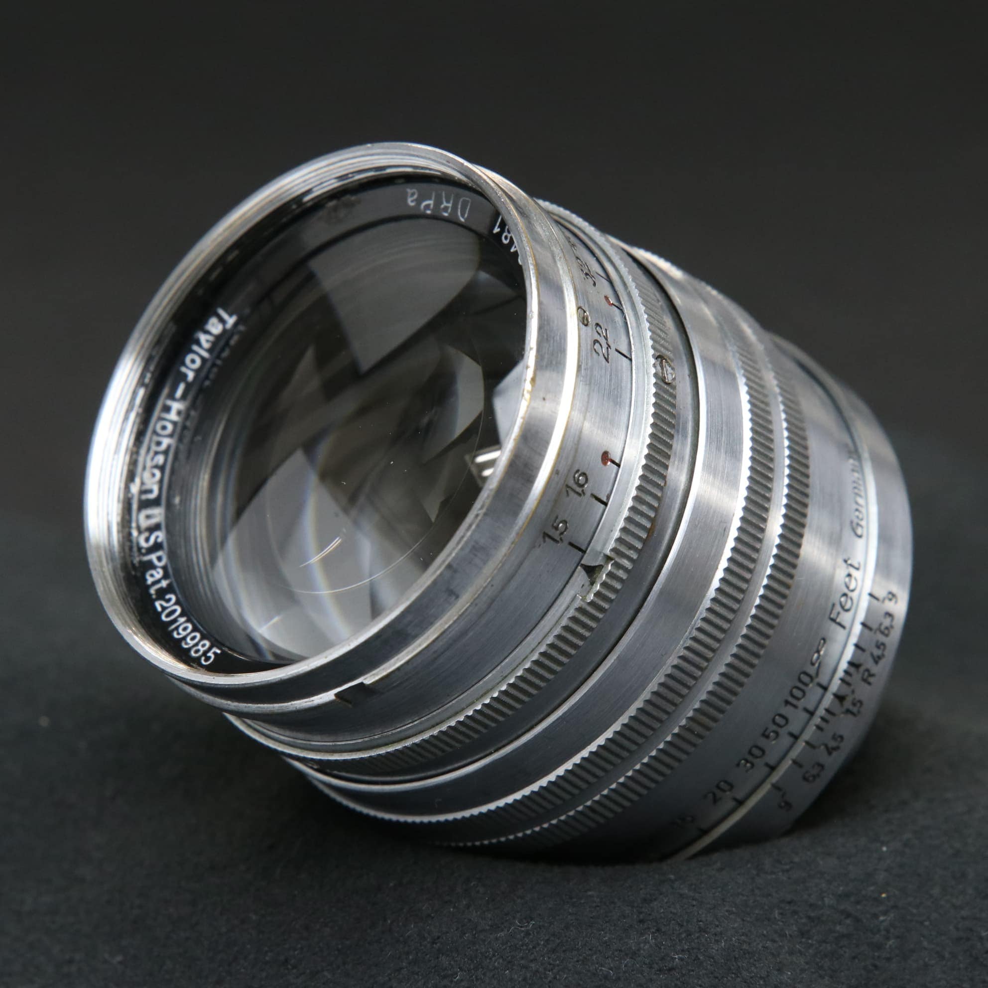 中古)Leica (ライカ) クセノン L50mm F1.5 テーラー・ホブソン刻印入
