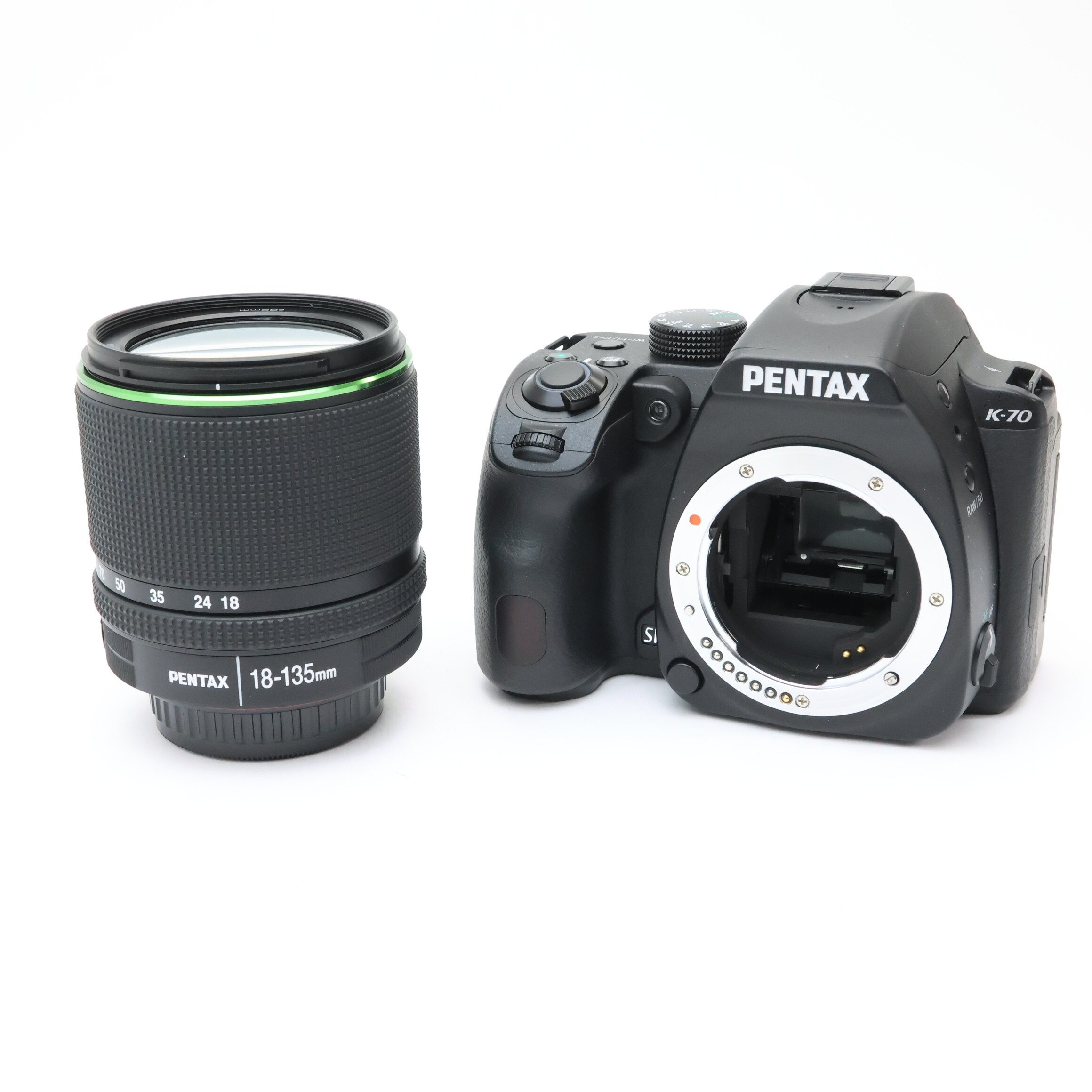 PENTAX ペンタックス K-70 18-50RE キット (ブラック)