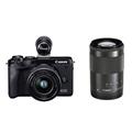 Canon (キヤノン) EOS M6 Mark II ダブルズームEVFキット ブラック