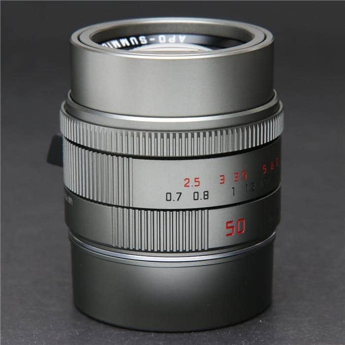 LEICA - nopopon Leica アポズミクロン M50 F2.0 ASPH ライカ アポ・ズミクロンM f2/50mm ASPH. ブラック / ライカ