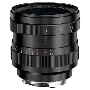 Thypoch（タイポッシュ） Simera 75mm F1.4（ライカM用） ブラック メイン