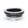 ELEFOTO (エレフォト) マウントアダプター ニコンFレンズ/ライカMボディ用