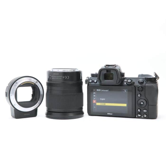 Nikon Z6 + FTZ II + XQD セット Nikon Z6 + FTZ II + XQD セット 中古美品】ニコン Z6 FTZアダプターセット