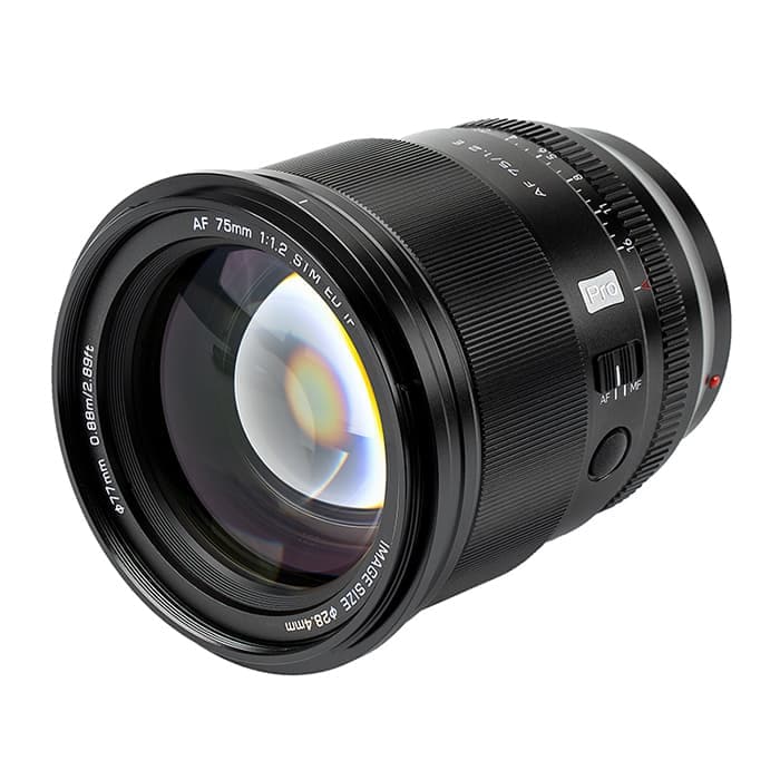 新品)VILTROX(ビルトロックス) AF 75mm F1.2 PRO STM ED IF （ソニーE
