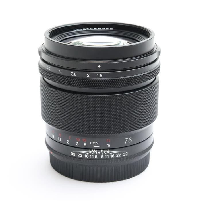 NOKTON 75mm F1.5 Aspherical RF-mount（キヤノンRF用）