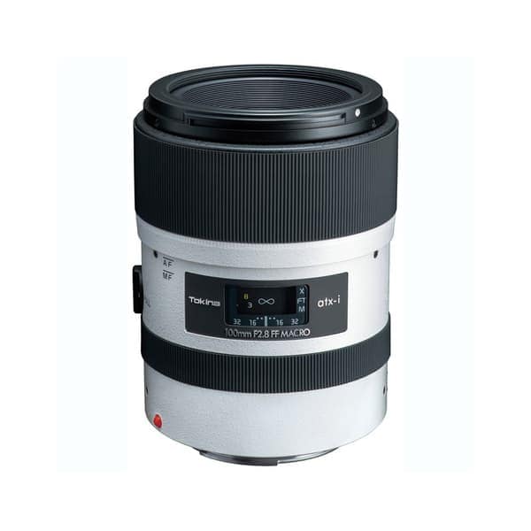 (新品)Tokina (トキナー) atx-i 100mm WE F2.8 FF MACRO CEF（キヤノンEF用）  ホワイトエディション（商品ID：4961607641279）詳細ページ | デジタルカメラ、ミラーレスカメラ、交換レンズの総合サイト｜マップカメラ