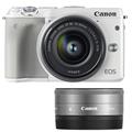 Canon (キヤノン) EOS M3 ダブルレンズキット2 ホワイト