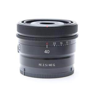 Sony FE 40mm f2.5G 単焦点レンズ　美品 10/14キャンペーン】SONY(ソニー) FE 40mm F2.5 G SEL40F25G